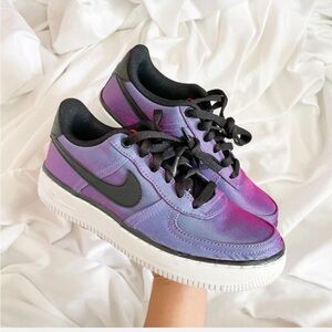 Air Force 1 LV8 Shift GS ‘Hyper Violet Black’ Sneakers
